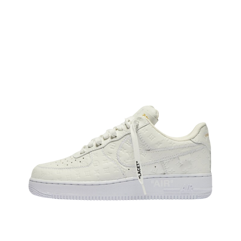 Louis Vuitton x Nike Air Force 1 White | Size 8
