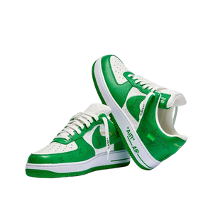 Tênis Nike Louis Vuitton x Air Force 1 Low 'White Gym Green