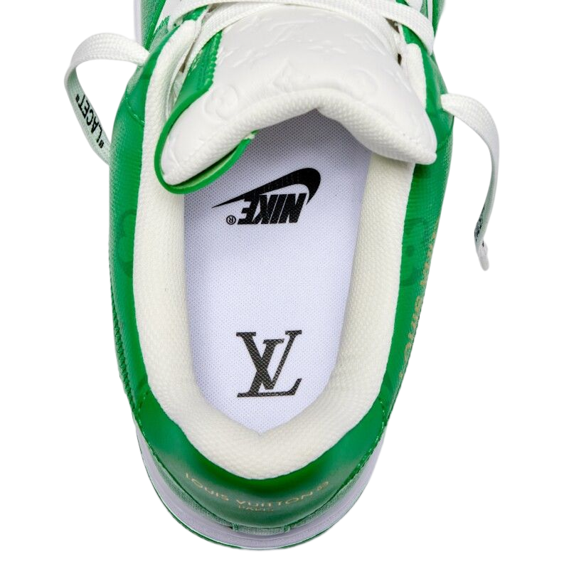 Louis Vuitton x Nike Air Force 1 Low 'White Gym Green', 1A9V9U