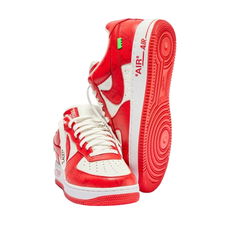 Air Force 1 Low Louis Vuitton White Red