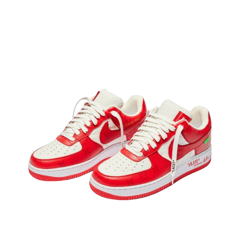 All red air force 1 hot sale low top