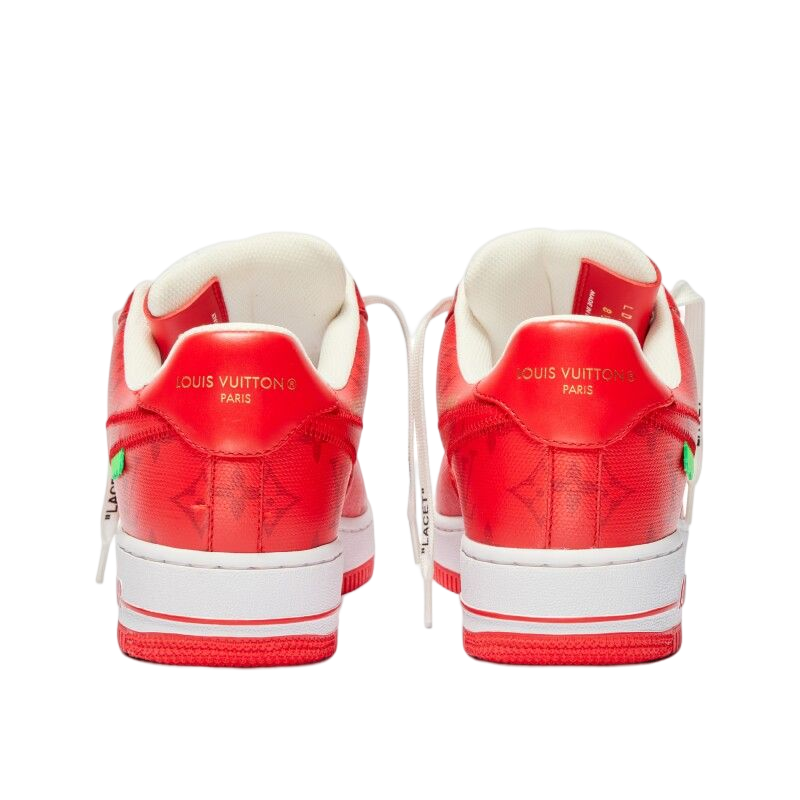 Off white red air 2025 force 1