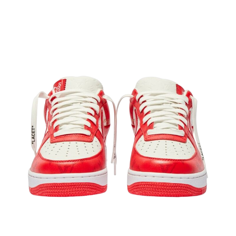 Nike Louis Vuitton x Air Force 1 Low 'White Comet Red' | Men's Size 6.5