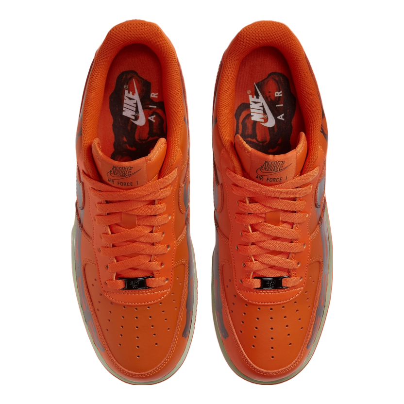 Nike Air Force 1 Skeleton Orange CU8067 800 McKickz