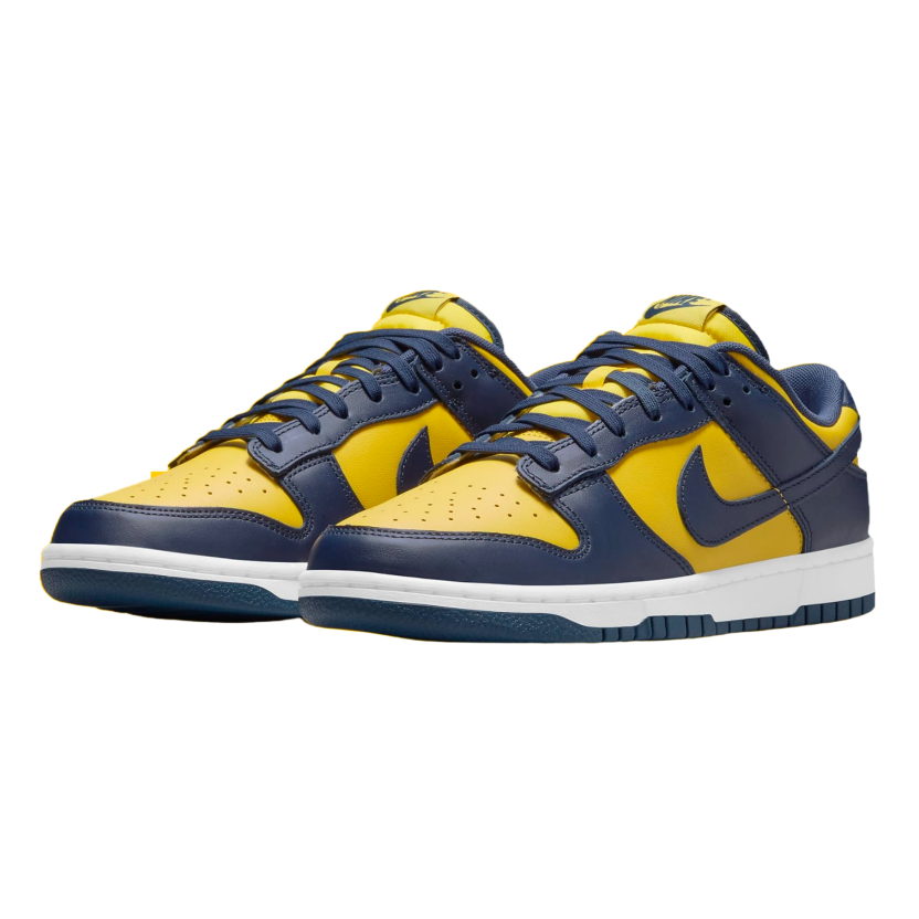 NIKE DUNK LOW RETRO 'MICHIGAN'スニーカー23 NEW Nike Dunk Low Retro White Dark Green Michigan State