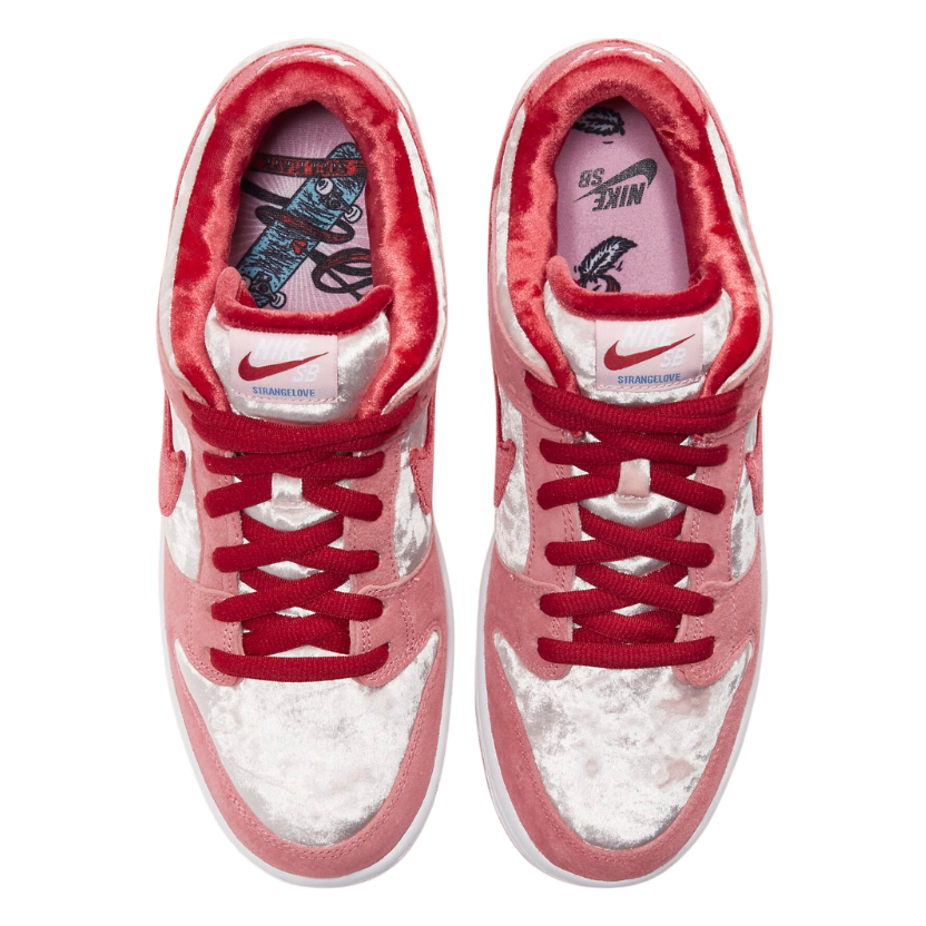 Strangelove x nike sb top dunk low where to buy