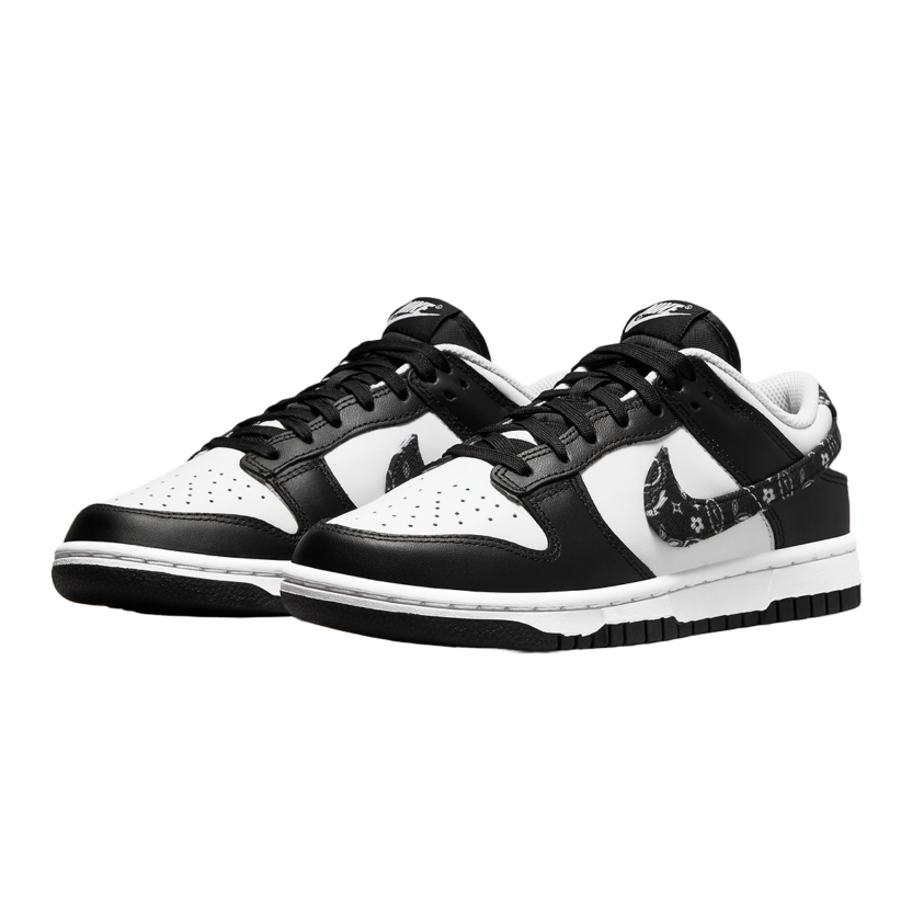 靴 Nike Dunk Low Black Paisley Your Best Look Yet at the Nike Dunk Low 
