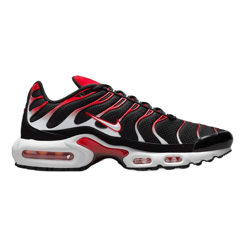 Nike tns black red best sale