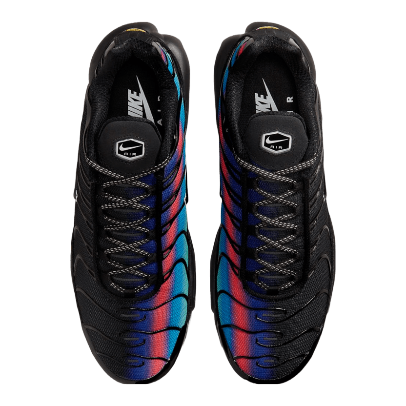 Nike tns hot sale black and purple