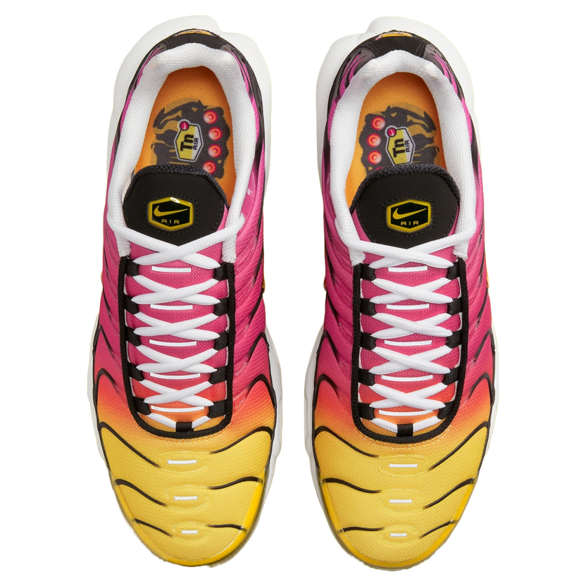 Air max plus sales red and gold