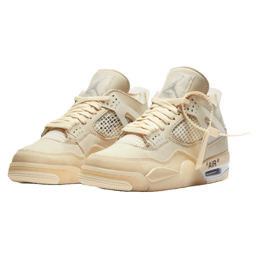 Off White X Wmns Air Jordan 4 SP Sail CV9388 100 McKickz