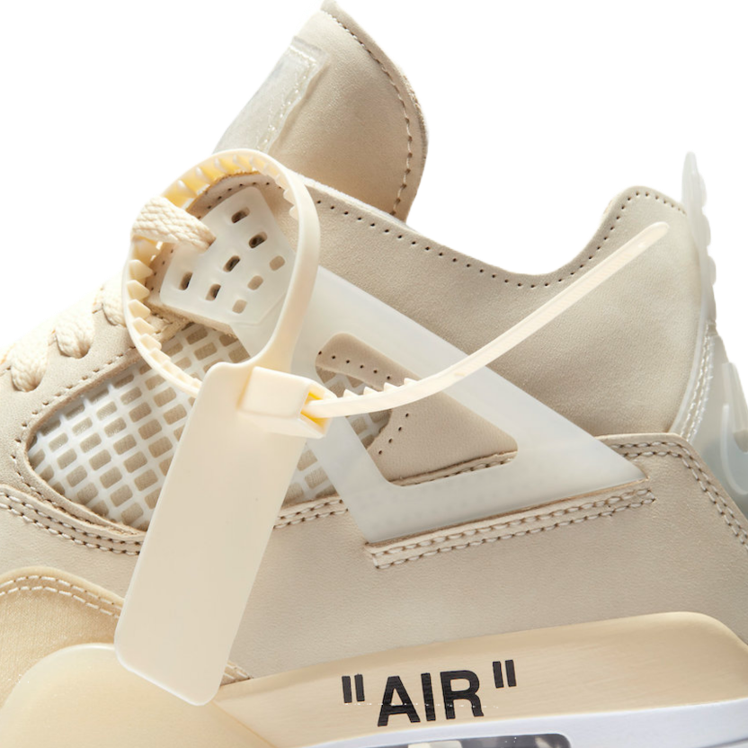 Off-White X Wmns Air Jordan 4 SP 'Sail' | CV9388-100 | McKickz